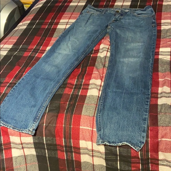 Aeropostale Mens Slim Straight Denim 
